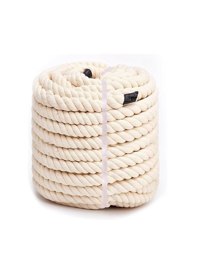 SAIFPRO Cotton Cord/Rope for Home/Commercial Purpose,Camping Rope (20 Meter, 14mm) - Image 1